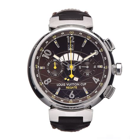 louis vuitton cup watch regate|louis vuitton regatta tambour.